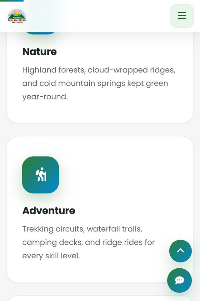 Tampakan things-to-do categories